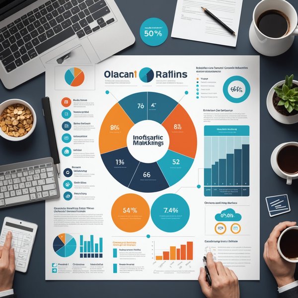 Quels sont les avantages d'utiliser les infographies dans le marketing de contenu pour une entreprise de services financiers?